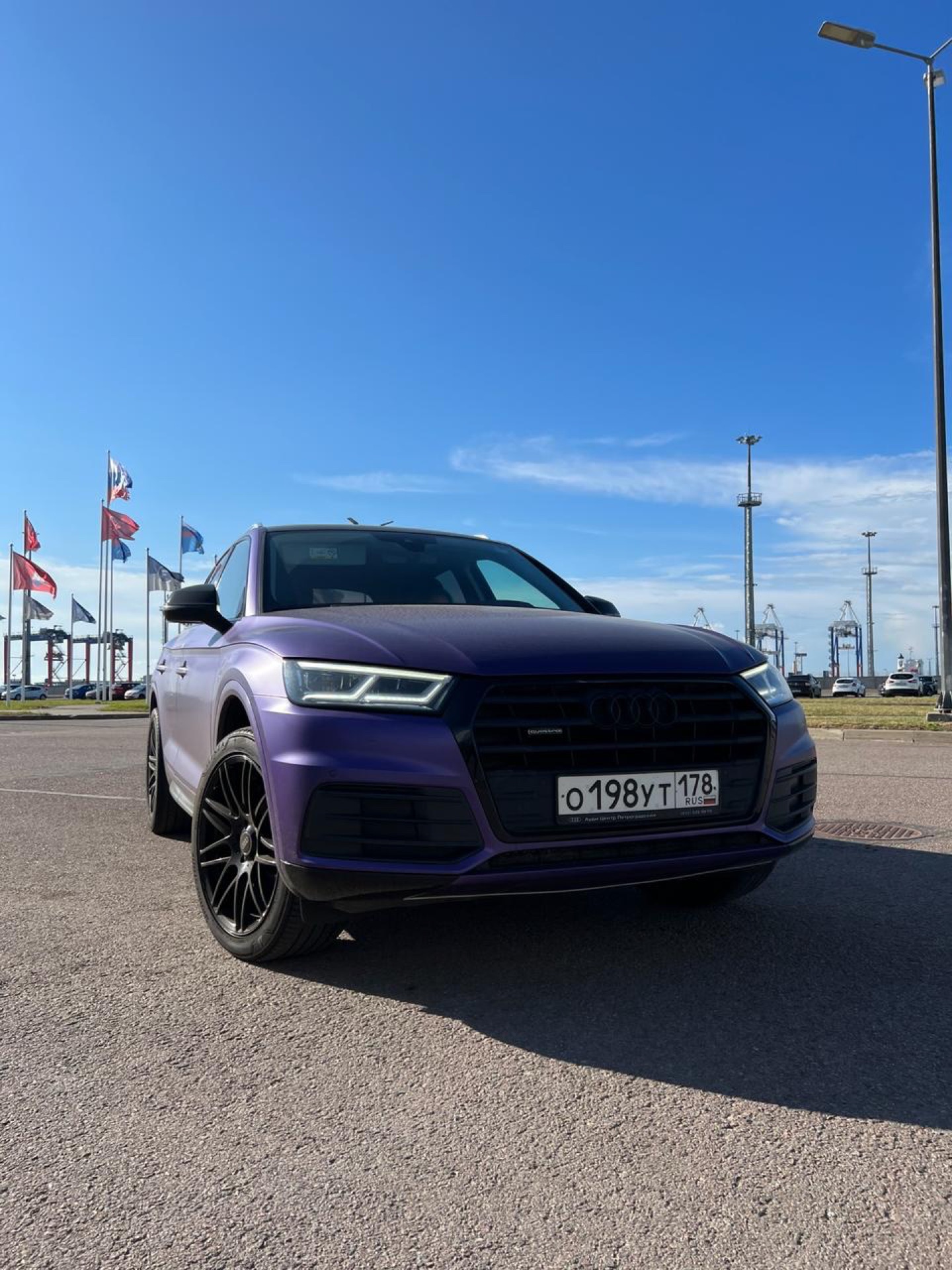 Автомобиль после детейлинга в студии Космос на Васильевском острове